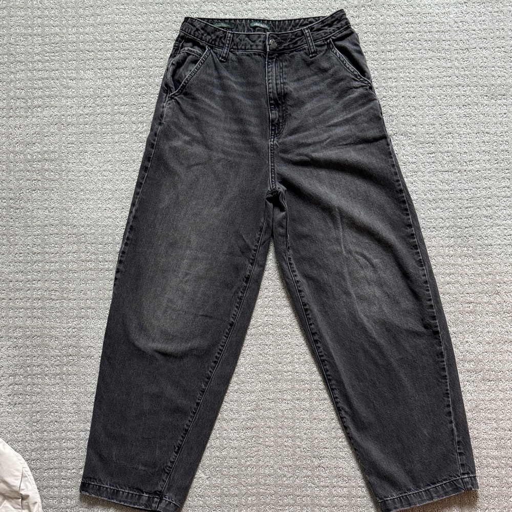 Wild Fable Mid Rise Baggy Skater Black Jeans